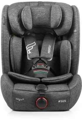 Fairgo Forza i-Size Autositz (76–150 cm) – Stein Grau