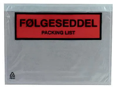 Lieferscheintasche Docustick Standard mit Aufdruck C6 165 mm x 122 mm