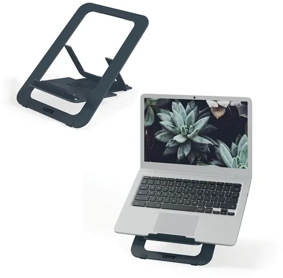 Leitz Ergo verstellbarer ultradünner Aluminium-Laptopständer